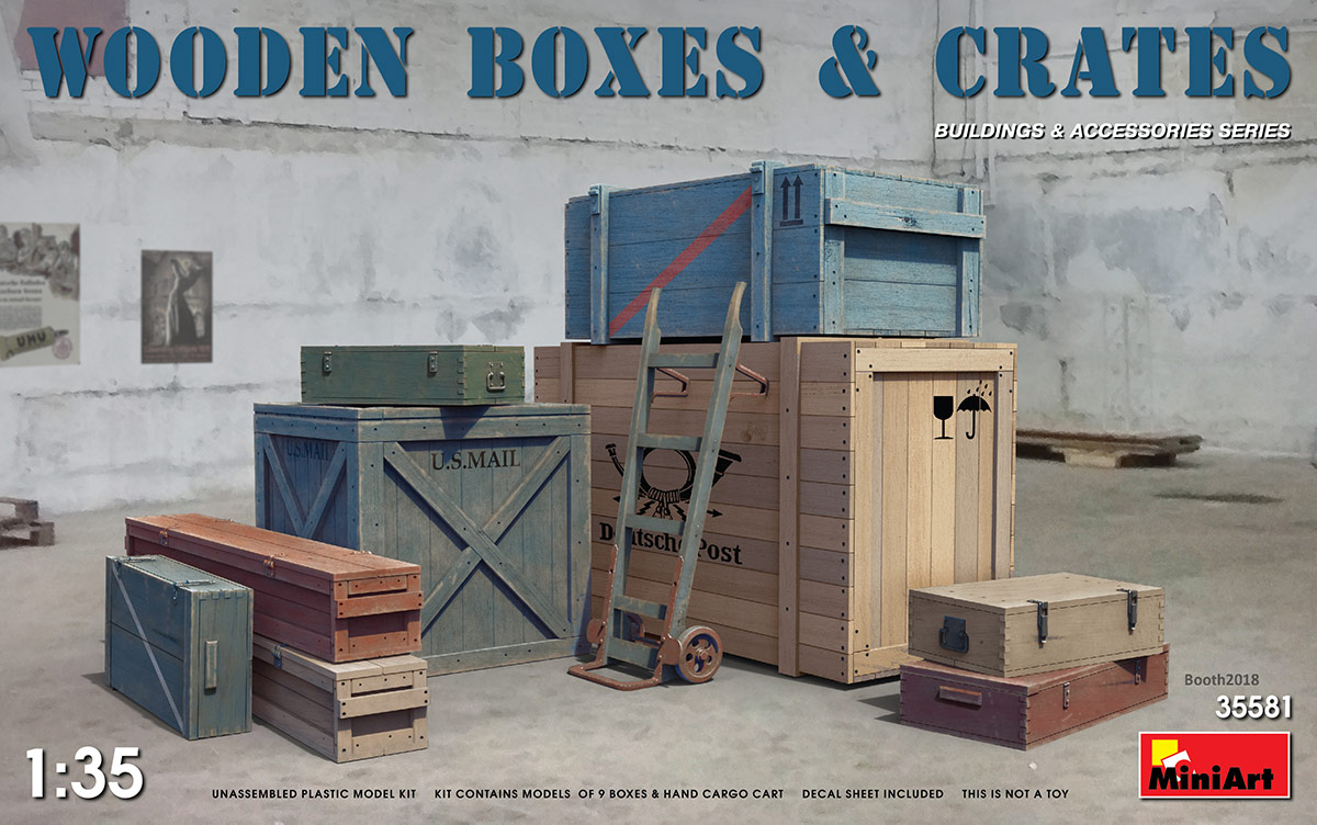 1/35 Wooden Boxes & Crates
