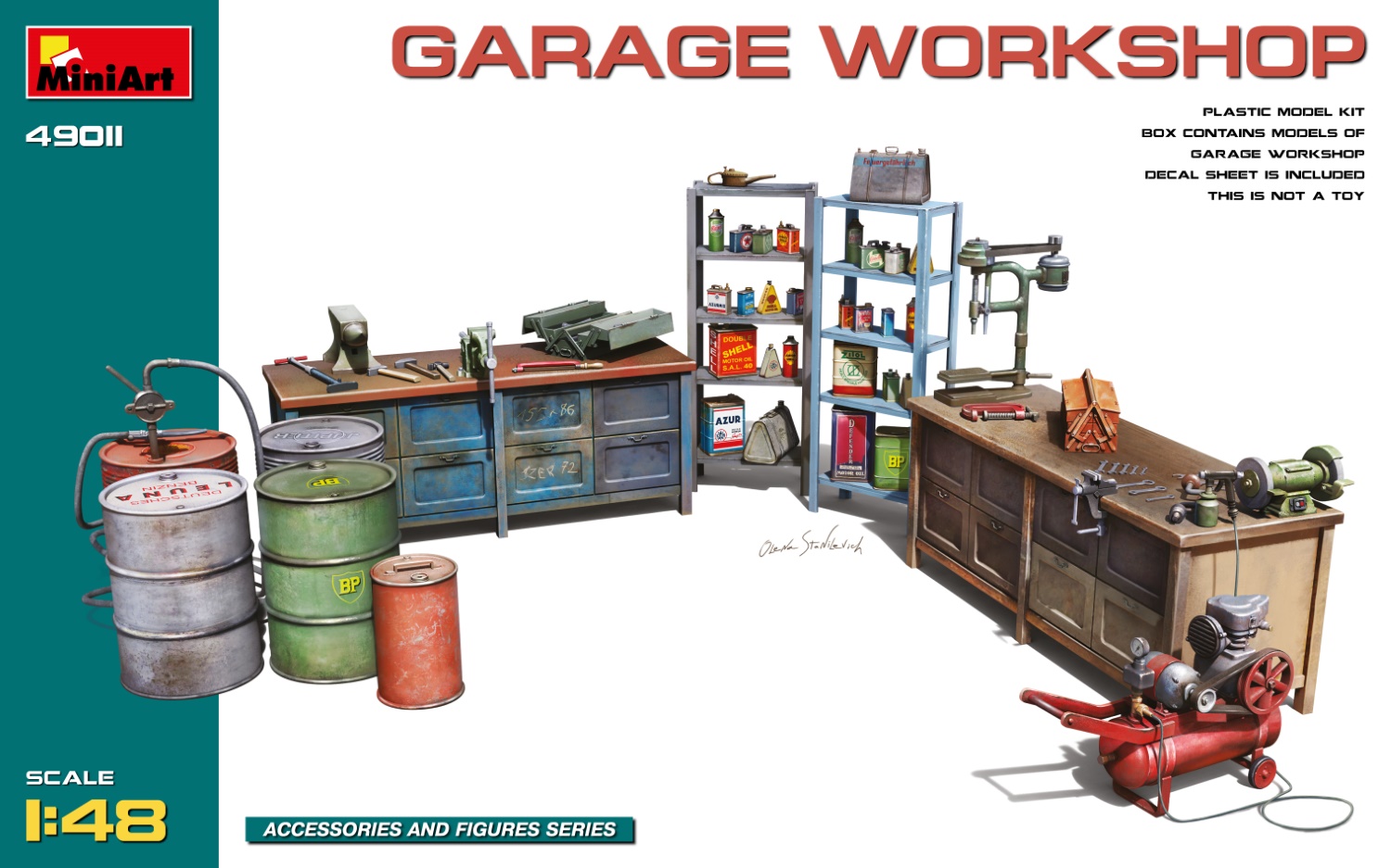 1/48 Garage Workshop
