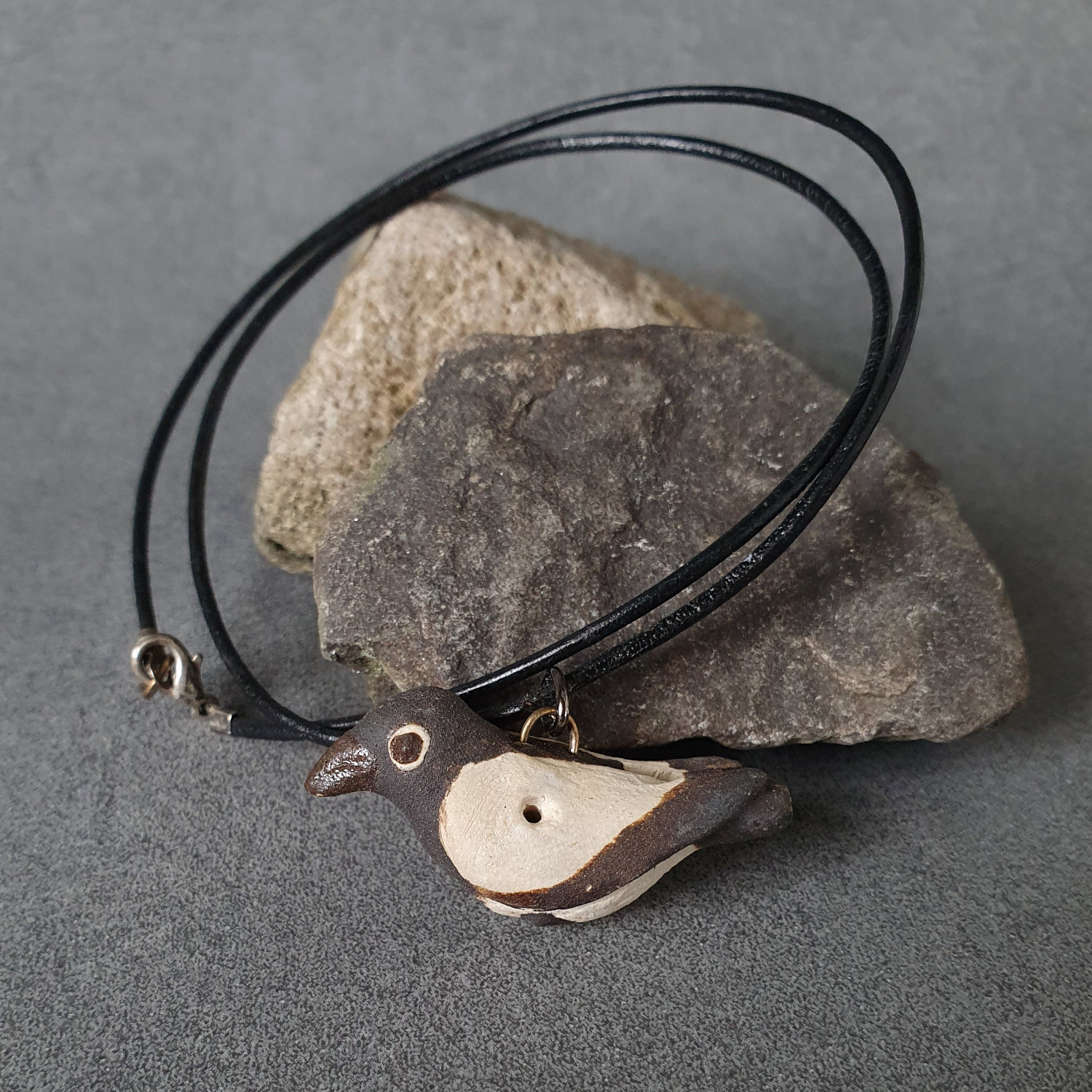 Magpie necklace whistle - 4