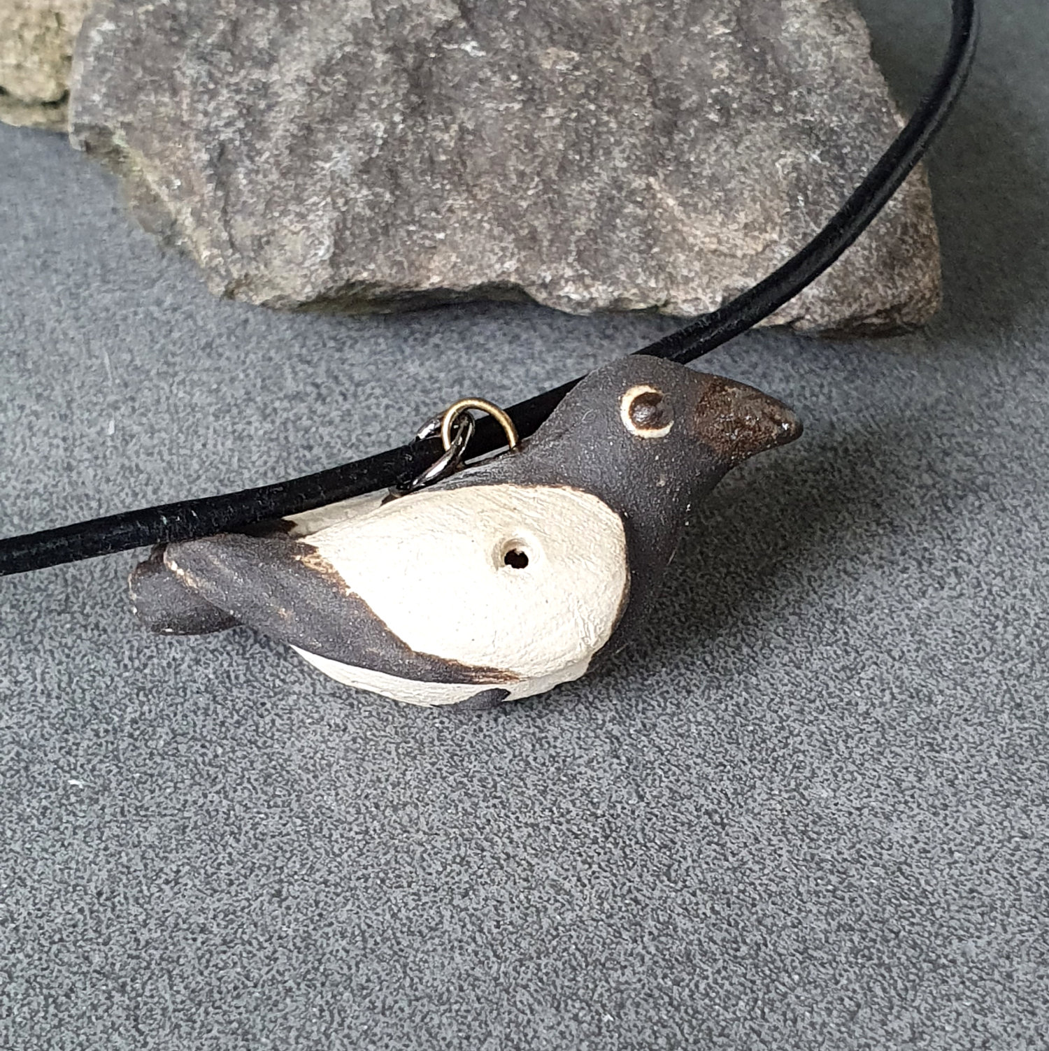 Magpie necklace whistle - 3