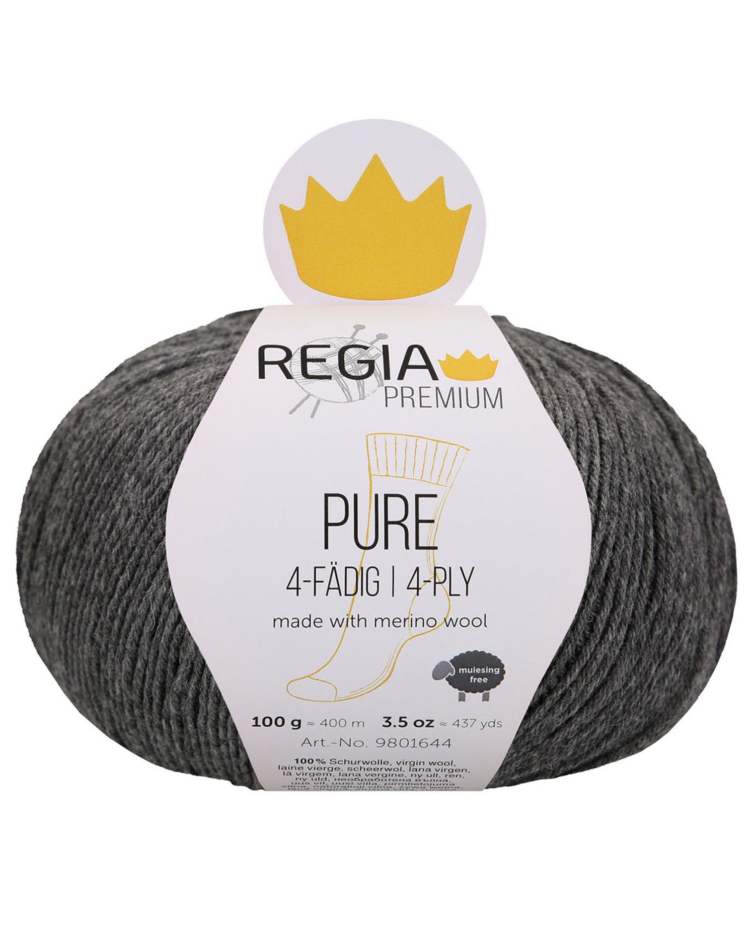 Regia Premium Pure - Grå/091