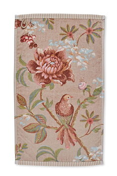 Pip Studio Gästhandduk Secret Garden Beige