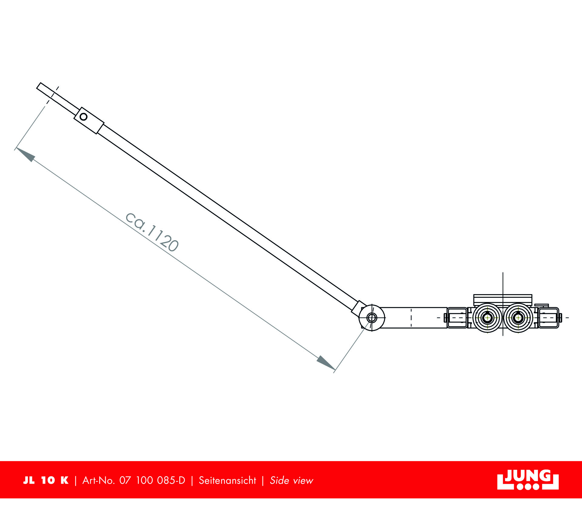 Maskinskridsko JL 10 K - 3