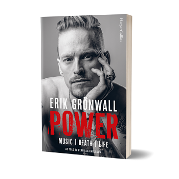 ERIK GRÖNWALL - MUSIC DEATH LIFE (BOOK) SIGNED!