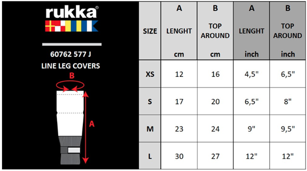 Rukka Pets Line Leg Covers Black - 4