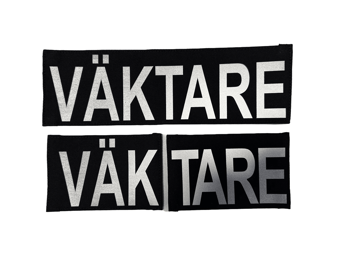 VÄKTARE Patch kit med kardborre, Tactig