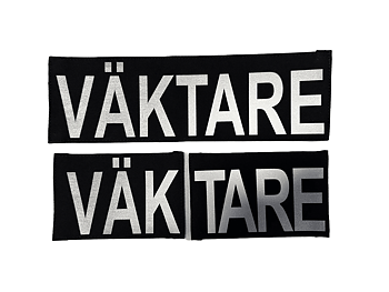 VÄKTARE Patch kit med kardborre, Tactig