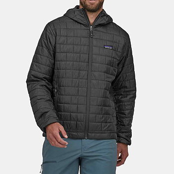 Patagonia - Nano Puff Hoody Jacket  Black