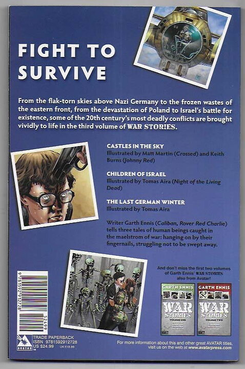 War Stories: Volume 3 TP NM Garth Ennis