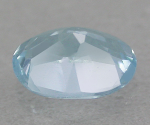 Topacio azul cielo de 0,98 ct, piedra preciosa de topacio azul cielo natural de forma ovalada - 2
