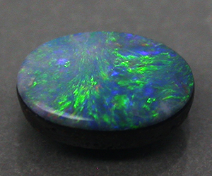 Ópalo negro de 0,68 ct, piedra preciosa de ópalo negro natural poco común - 3