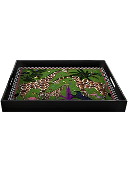 ORTIGIA Bricka Giraffe Green