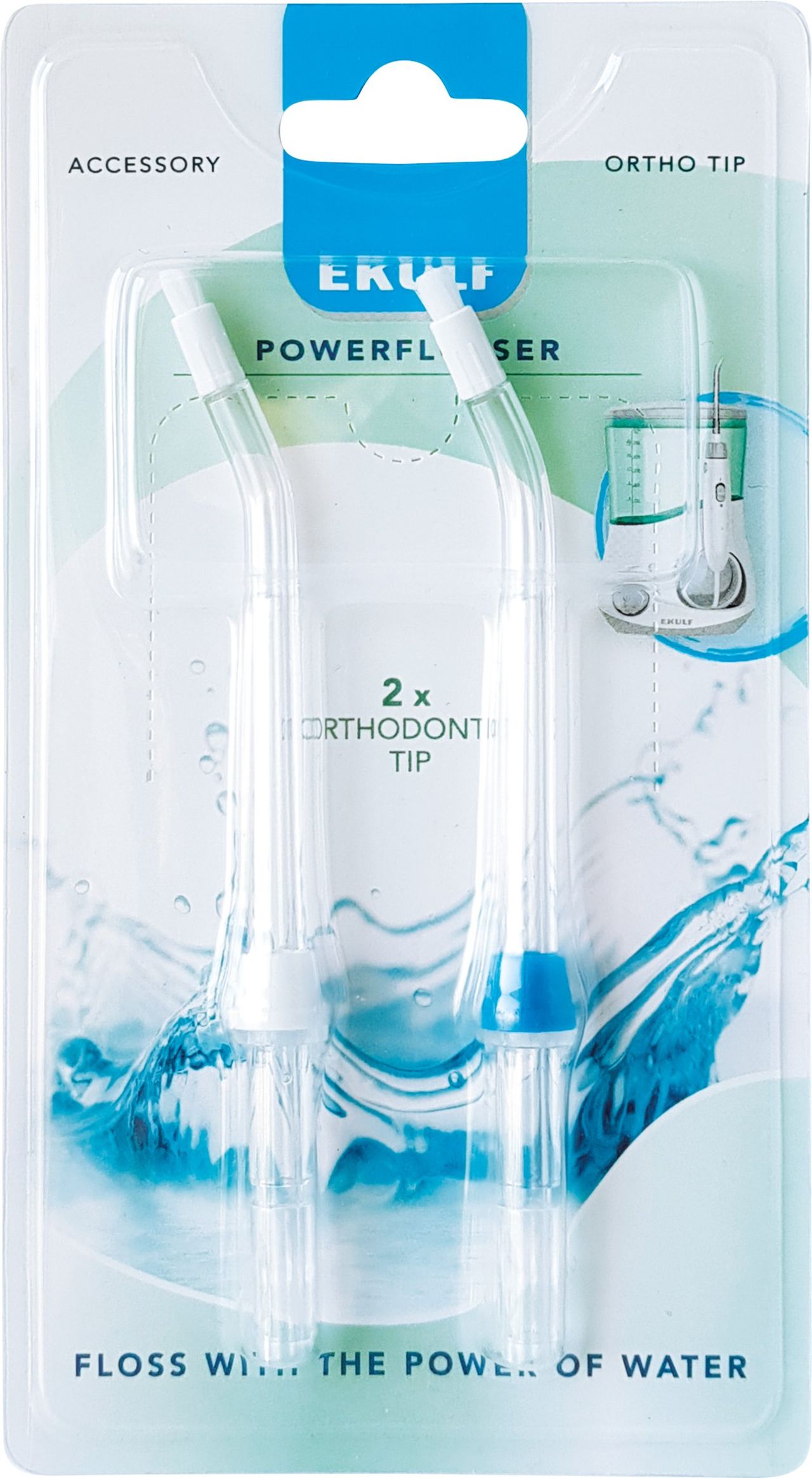 EKULF PowerFlosser Orthodontic Tip 2 st