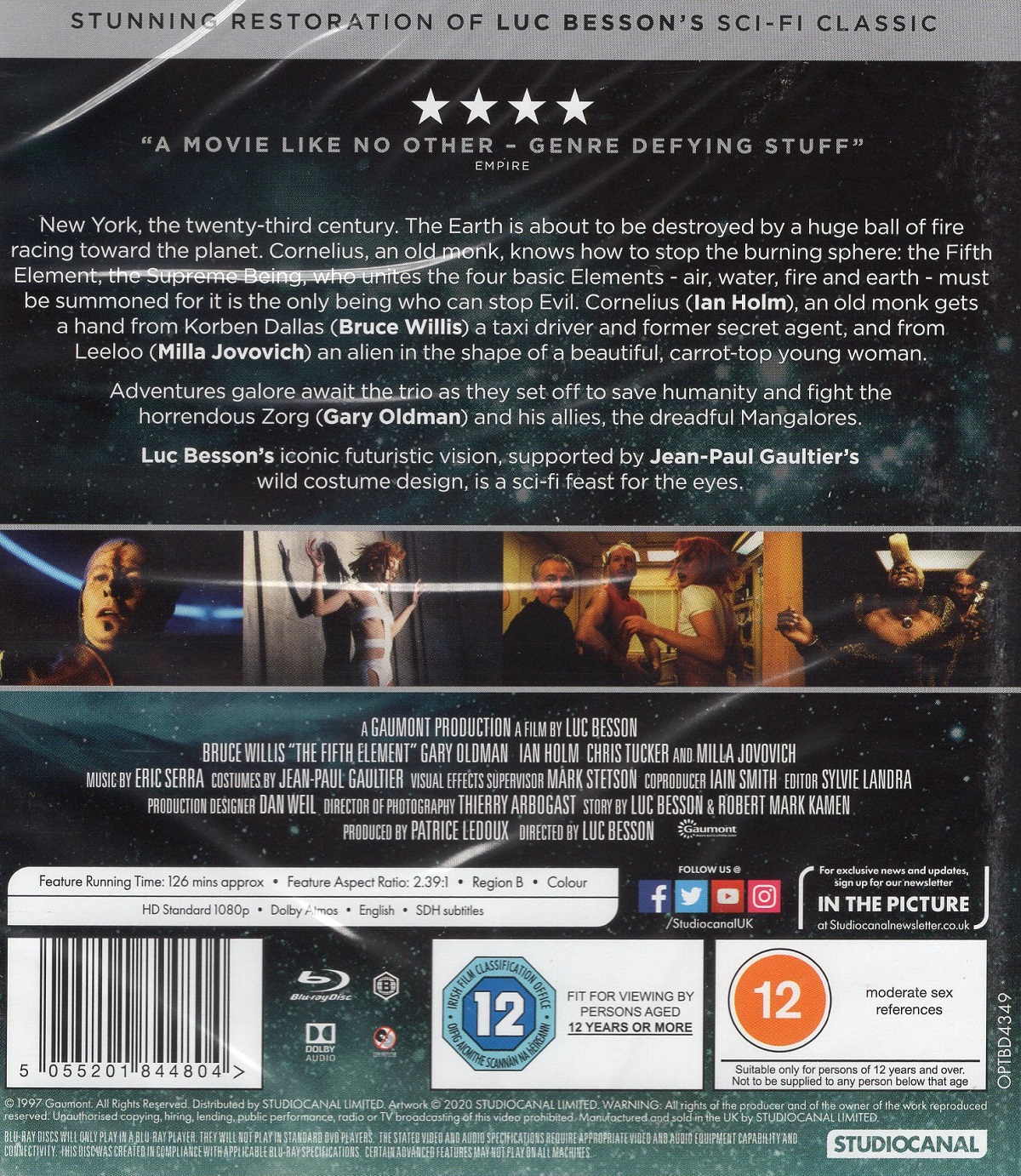 Det Femte Elementet (ej svensk text) (Blu-ray) - 2