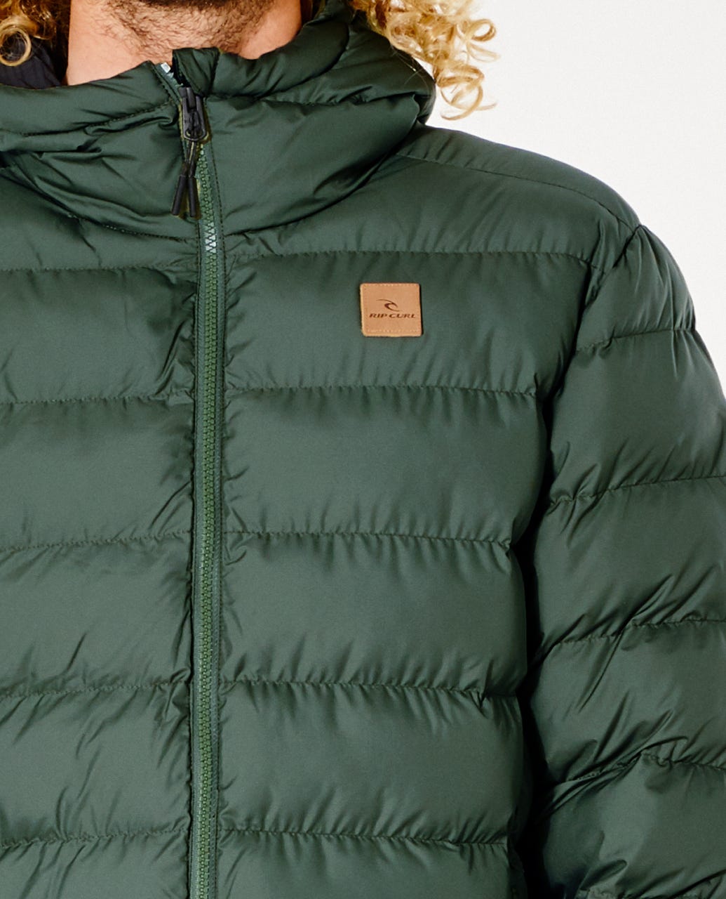 Rip Curl Anti Series Elite Puffer Jacka med Luva Deep Forest - 4