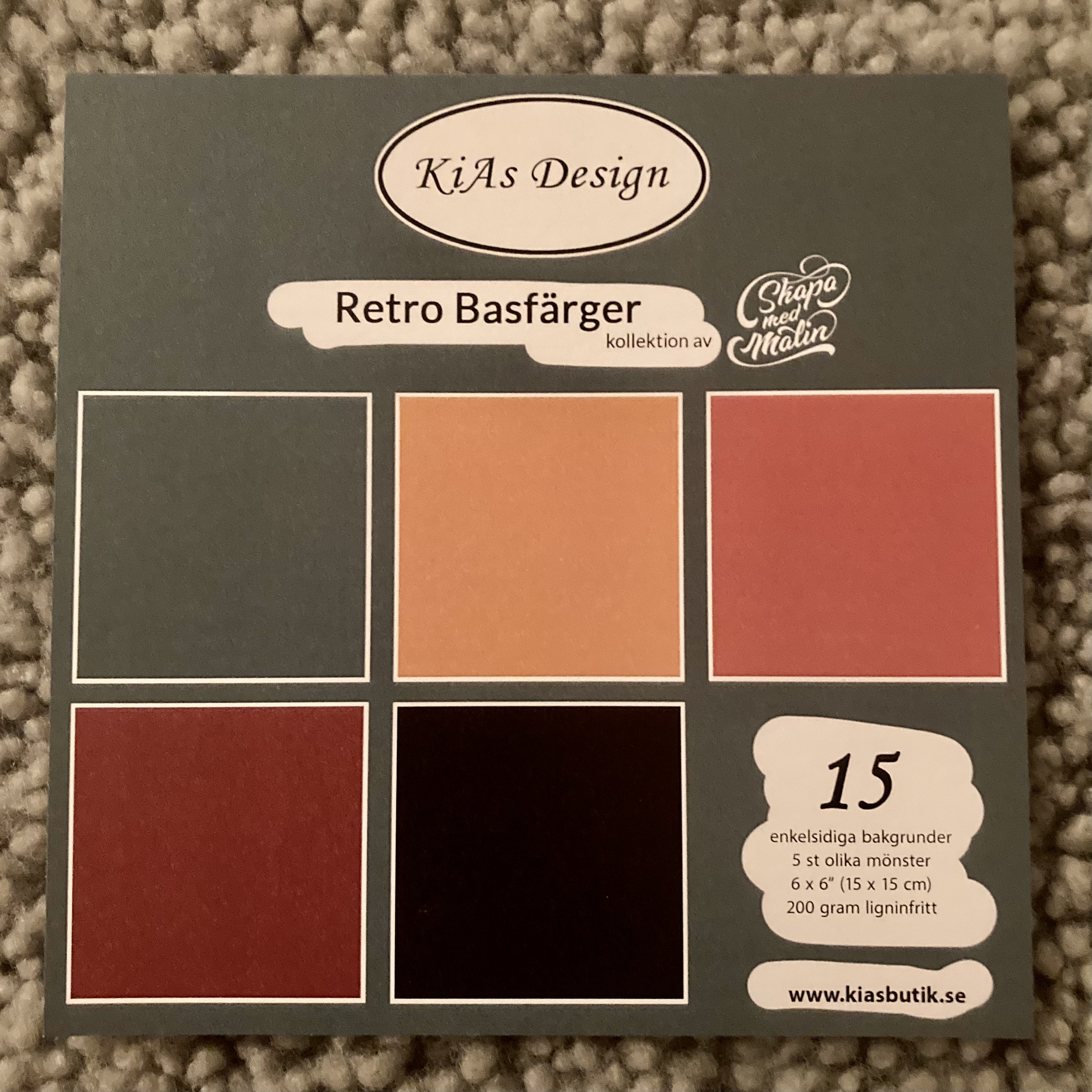 PP KD  -Retro Basfärger
