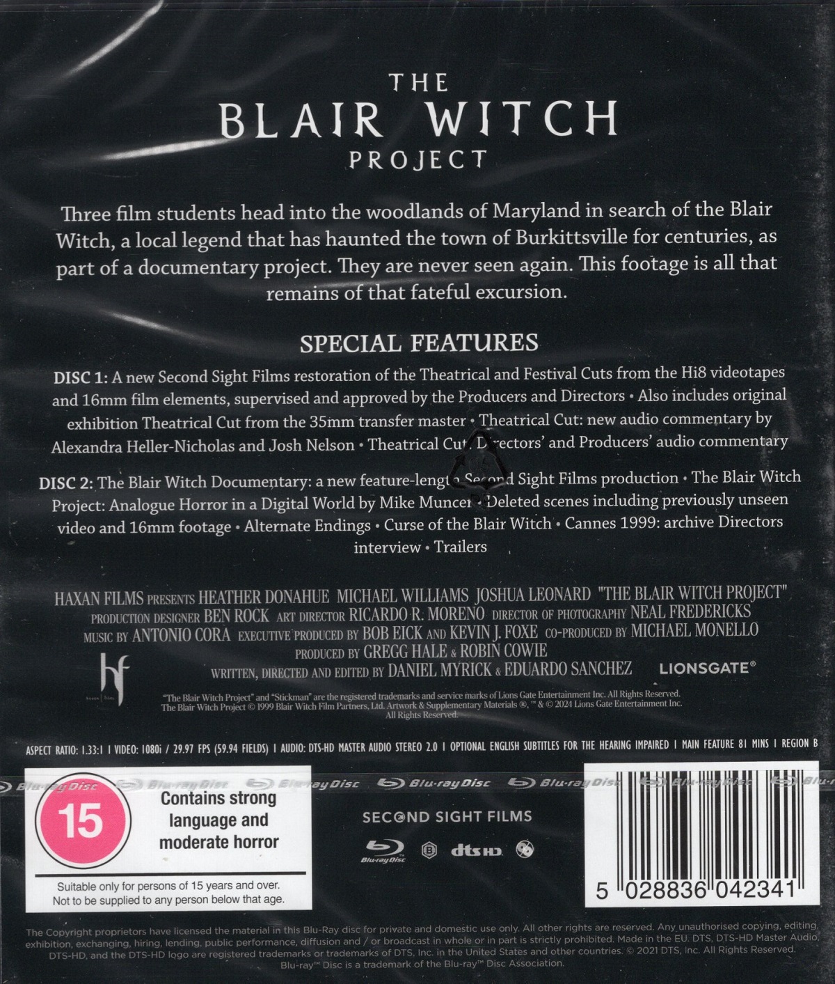 Blair Witch Project (ej svensk text) (Blu-ray) - 2