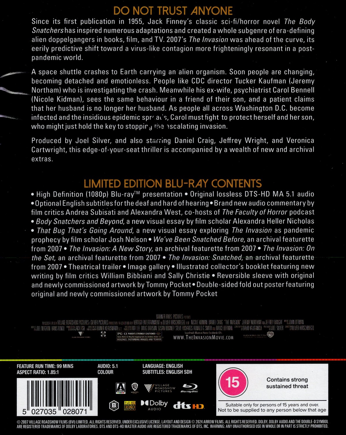 The Invasion (Limited Edition) (ej svensk text) (Blu-ray) - 2