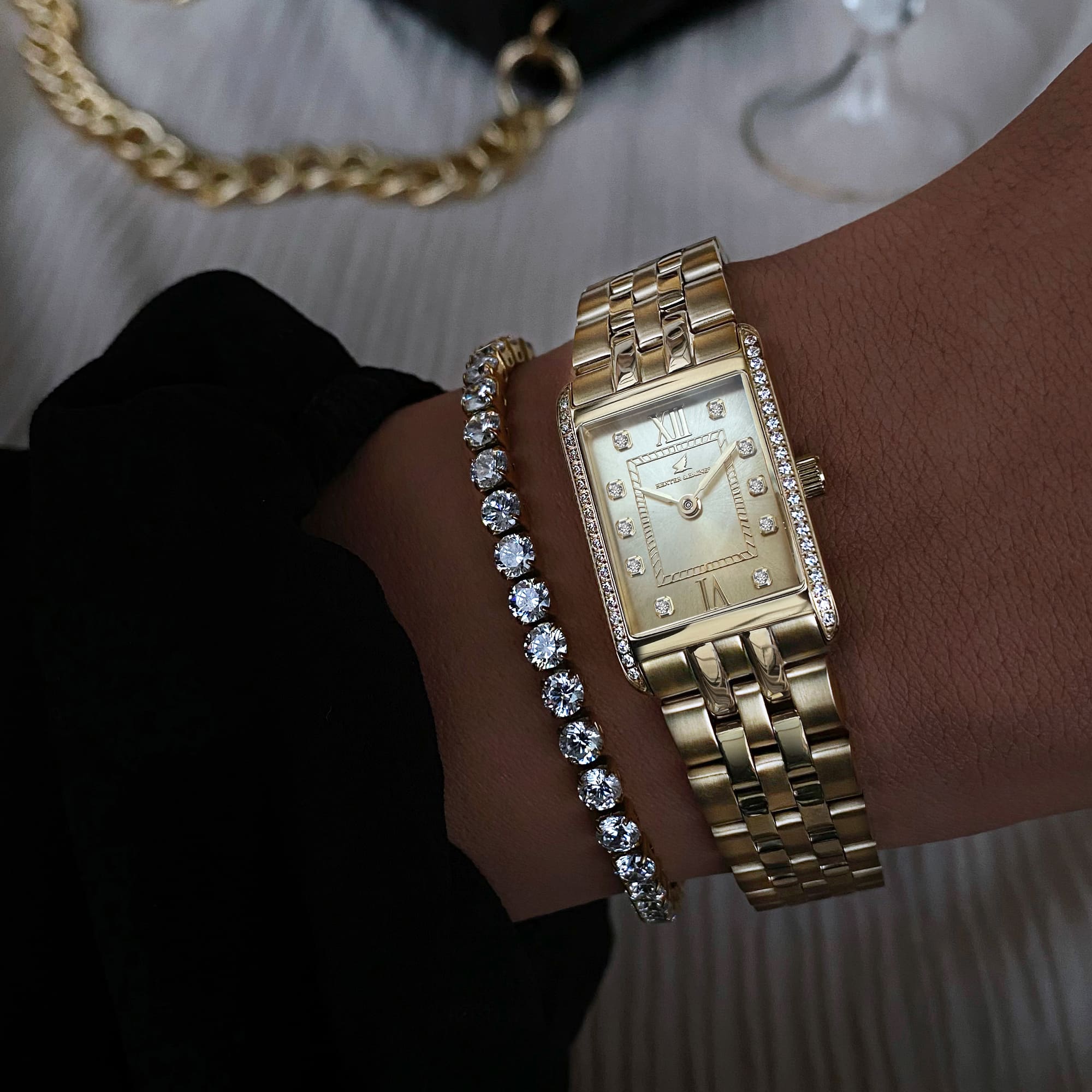 Gala Pavé, Gold Sunray - 6