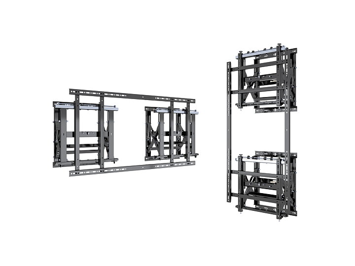 M Public Video Wall Mount Push HD VESA 1200 XL