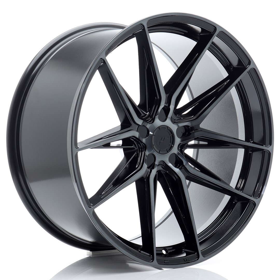 JR Wheels JR44 21x10,5 ET15-40 Oborrad Black Machined w/Tinted Face