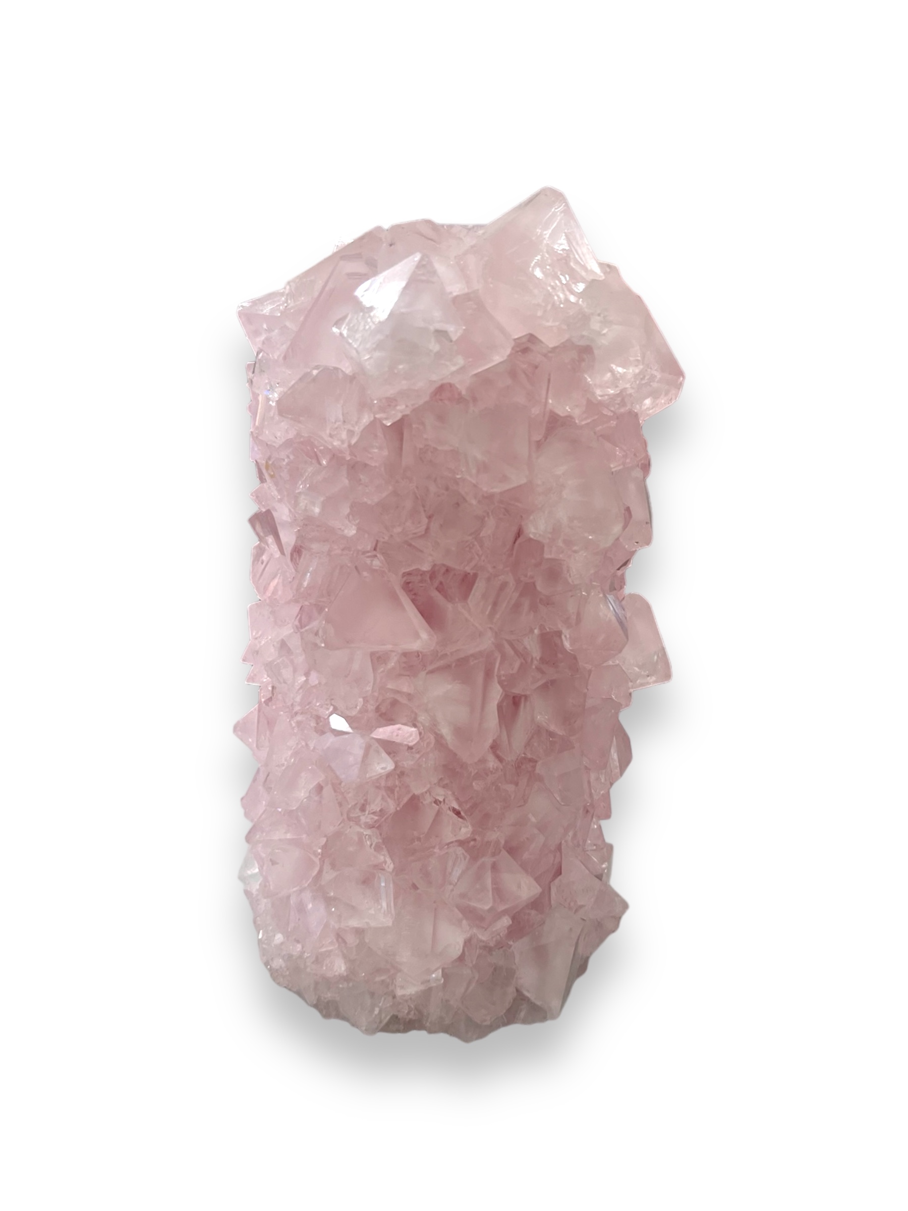 Isaac Monte, kristallvas, liten, rosa