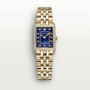 H&B Gala Pavé, Gold & Navy Blue