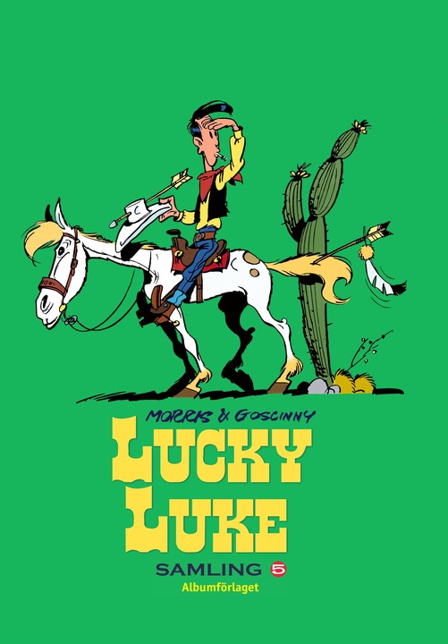 Lucky Luke Samling 5, Innehåller: Domaren, Vägen till Oklahoma och Bröderna Dalton på rymmen.