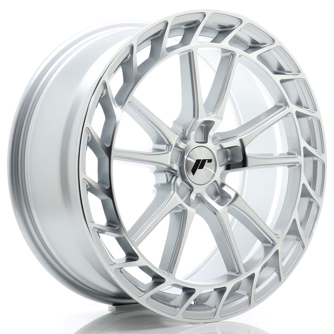 JR Wheels JR45 20x8,5 ET25-45 Oborrad Silver w/Machined Face