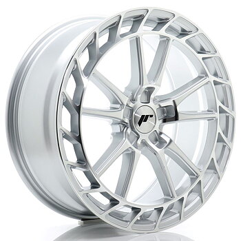 JR Wheels JR45 20x8,5 ET25-45 Oborrad Silver w/Machined Face