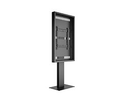 M Pro Series Enclosure 65" Kiosk High Brightness Black