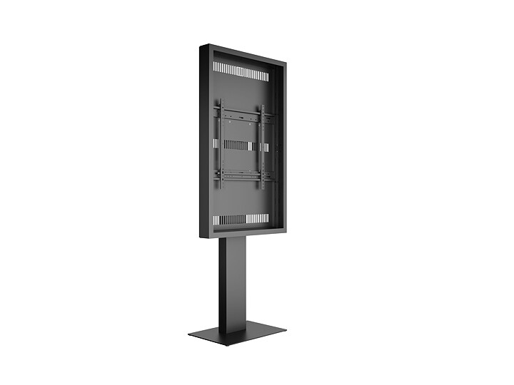 M Pro Series Enclosure 65" Kiosk High Brightness Black