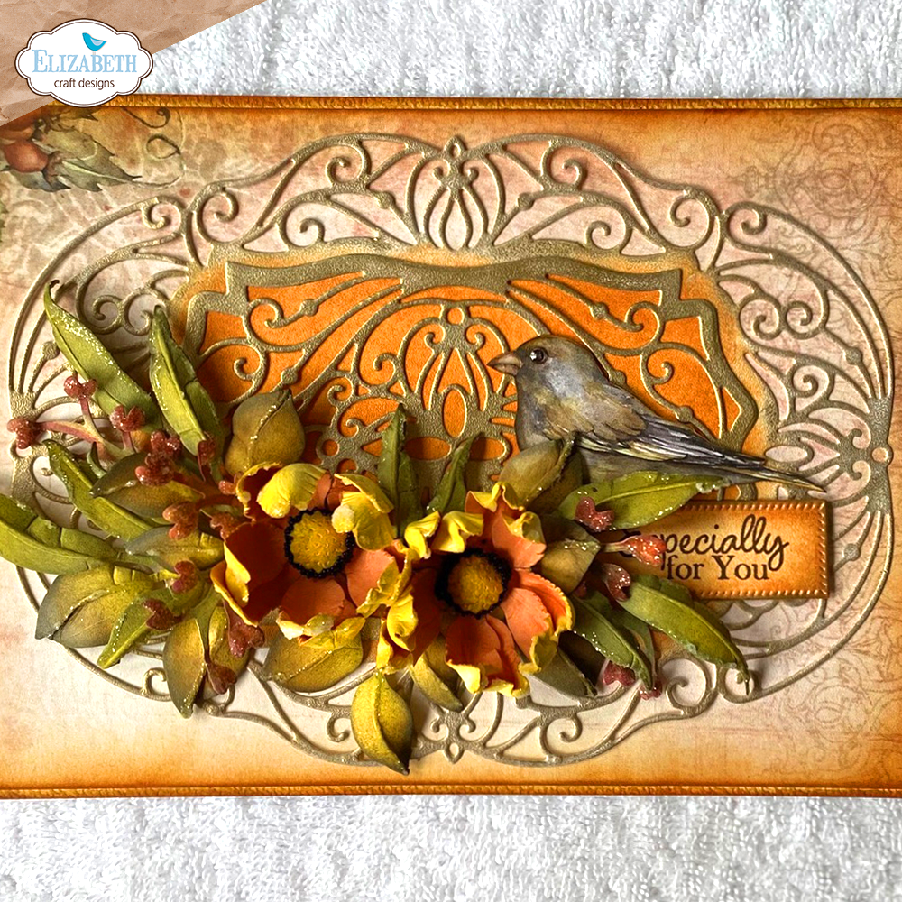 Elizabeth - Autumn Fancy Frame - Dies - 21