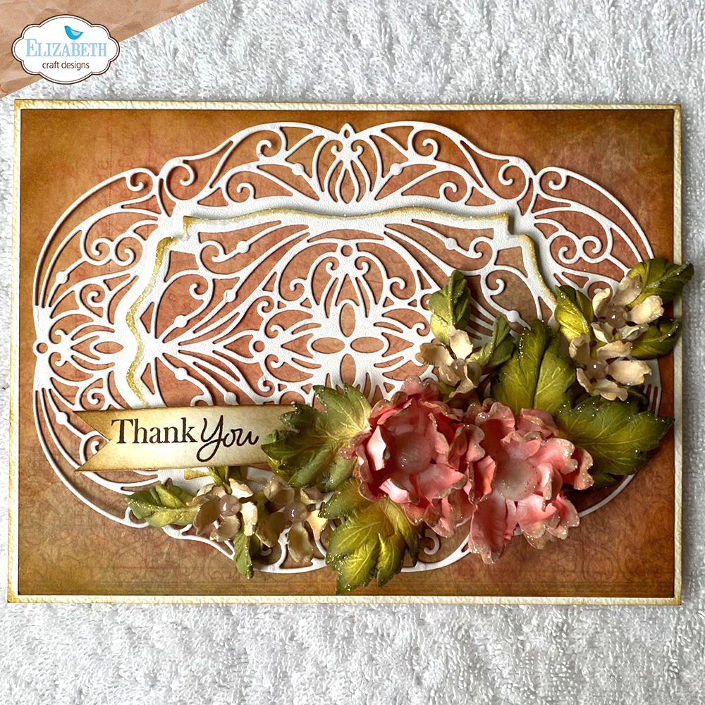 Elizabeth - Autumn Fancy Frame - Dies - 14