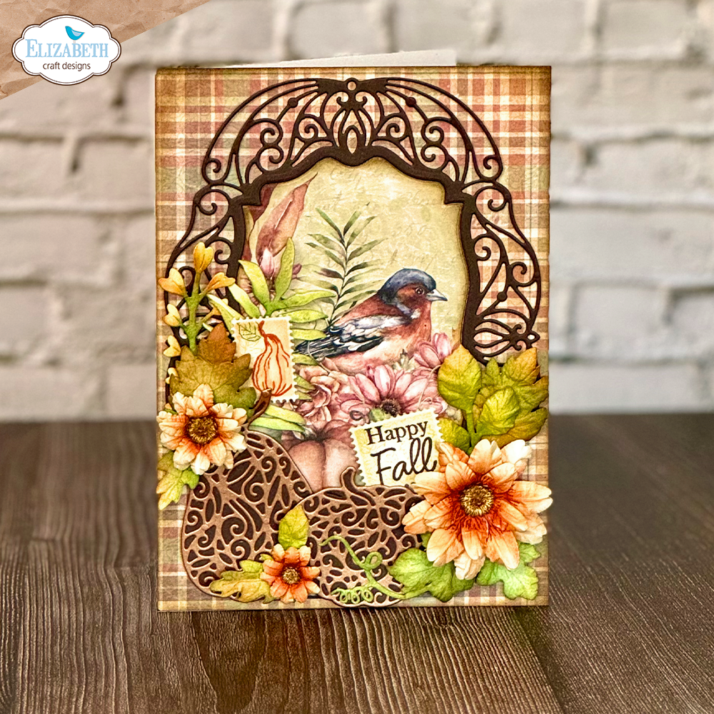 Elizabeth - Autumn Fancy Frame - Dies - 20