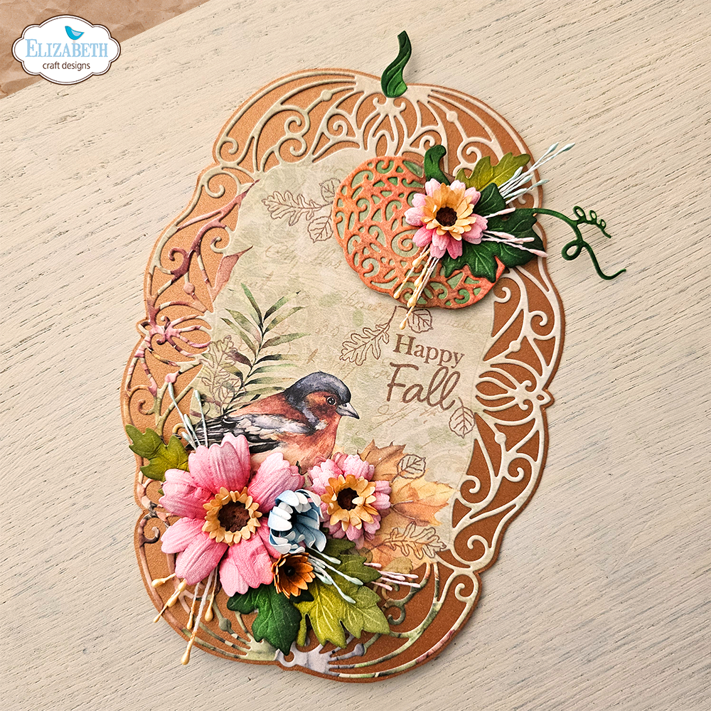 Elizabeth - Autumn Fancy Frame - Dies - 27