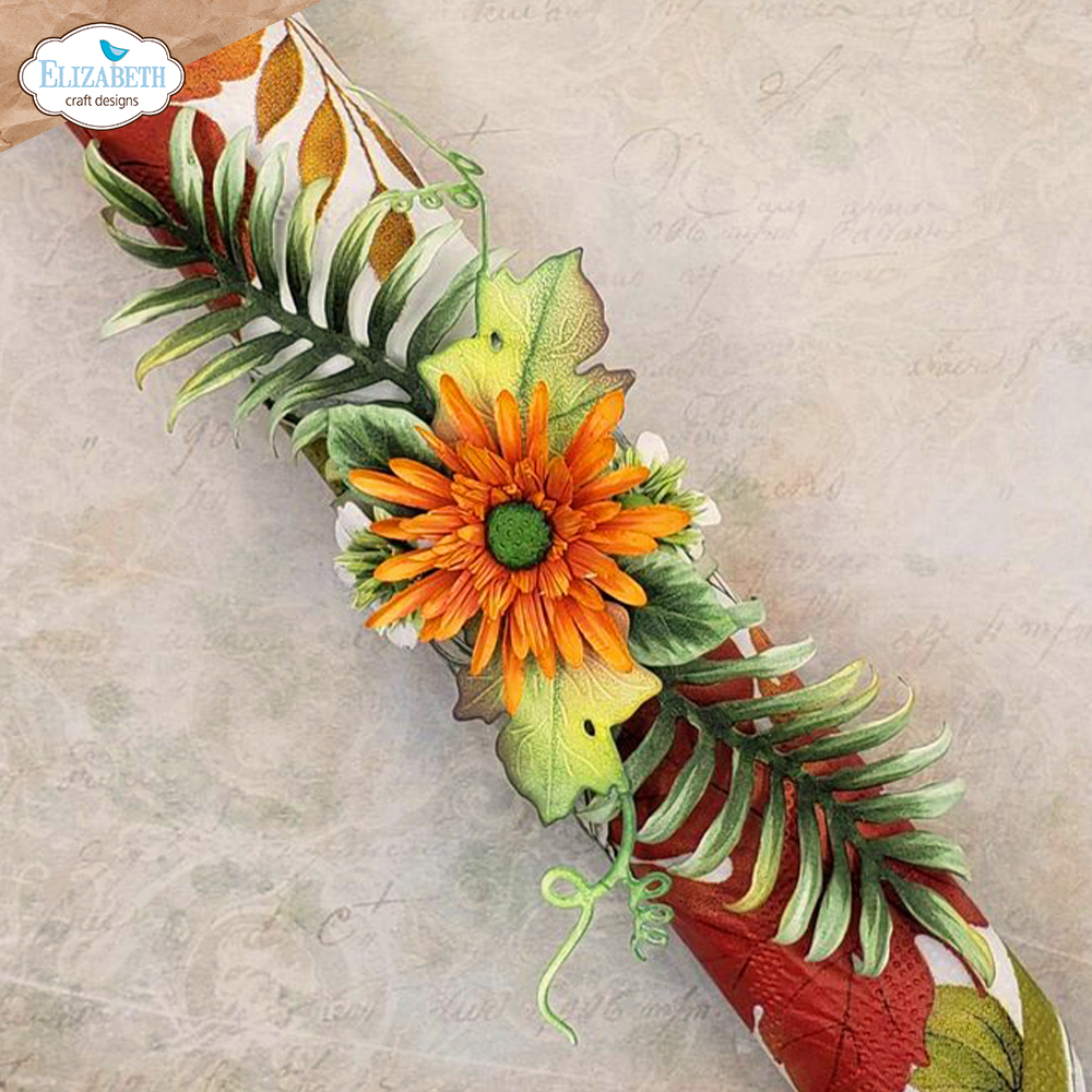Elizabeth - Autumn Foliage - Dies - 9