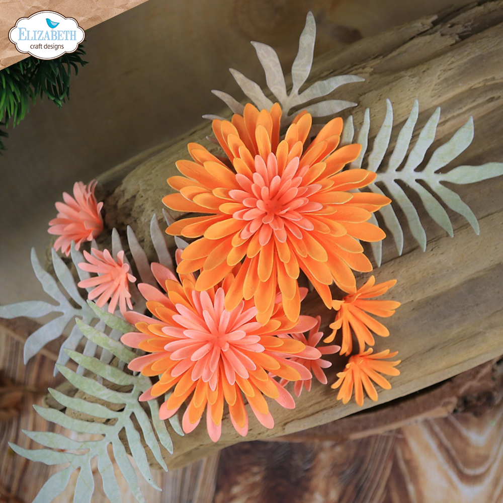 Elizabeth - Autumn Foliage - Dies - 4