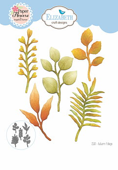 Elizabeth - Autumn Foliage - Dies