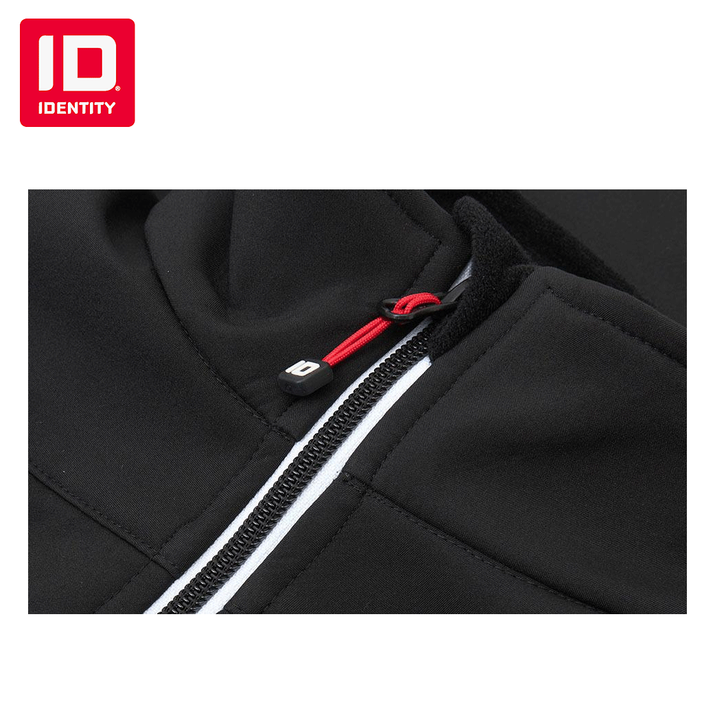 Softshell-takki ID Contrast Naisten musta - 4