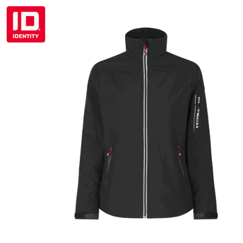 Softshell-takki ID Contrast Naisten musta