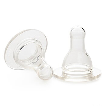 Flasknapp silikon 2-pack till nappflaska regular/standard neck