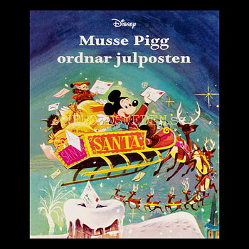 Musse Pigg ordnar julposten - DISNEY -DISNEY 100 YEARS OF WONDER - Miniböcker - MB260