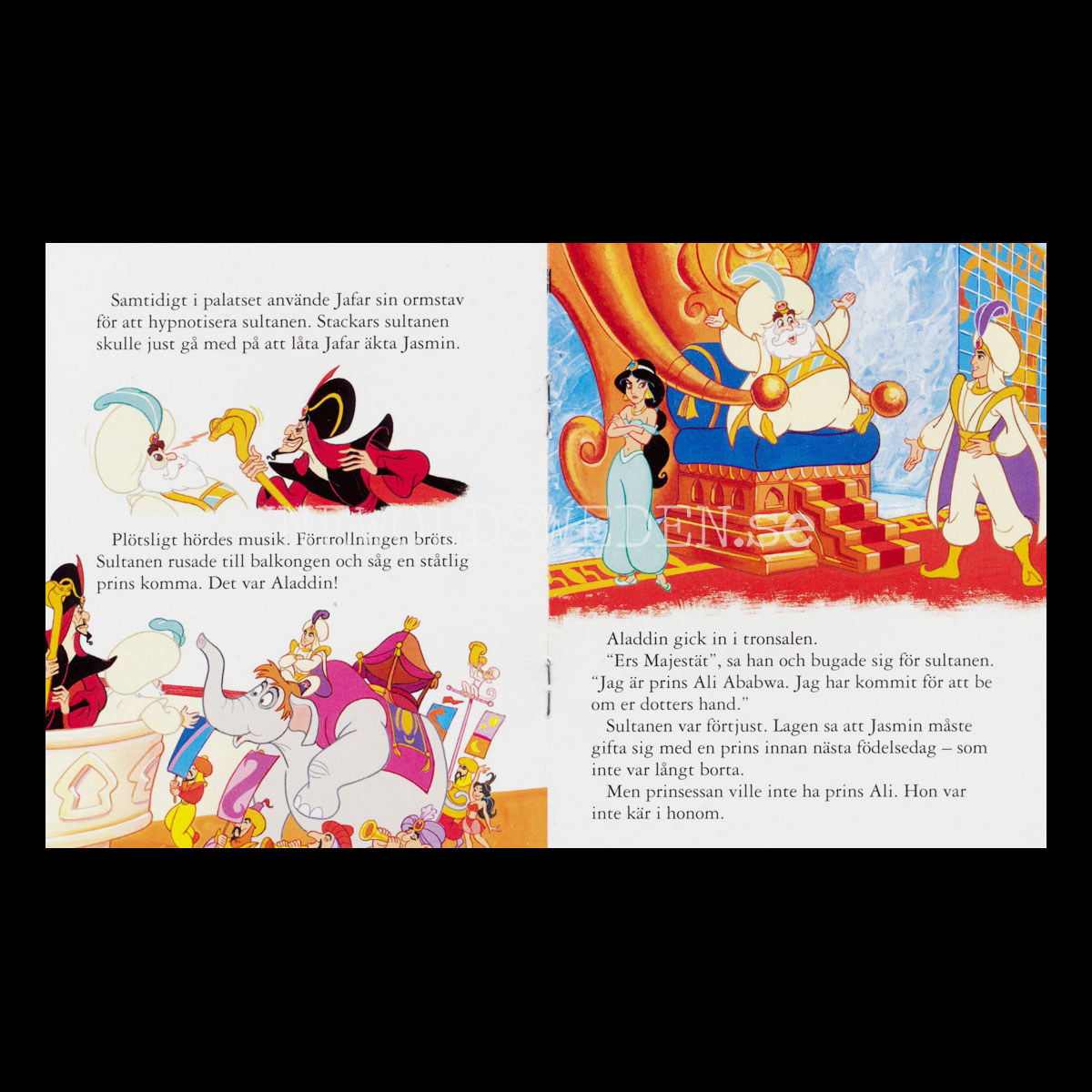 Aladdin - DISNEY -DISNEY 100 YEARS OF WONDER - Miniböcker - MB260 - 2
