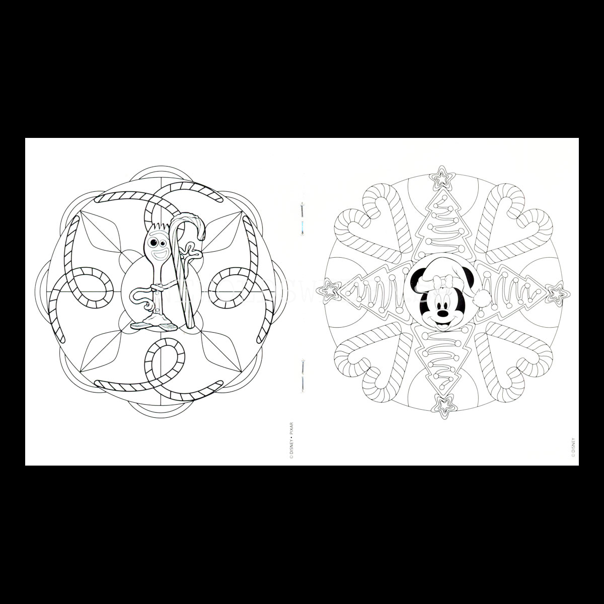 MANDALAS - DISNEY -DISNEY 100 YEARS OF WONDER - Miniböcker - MB261 - 2