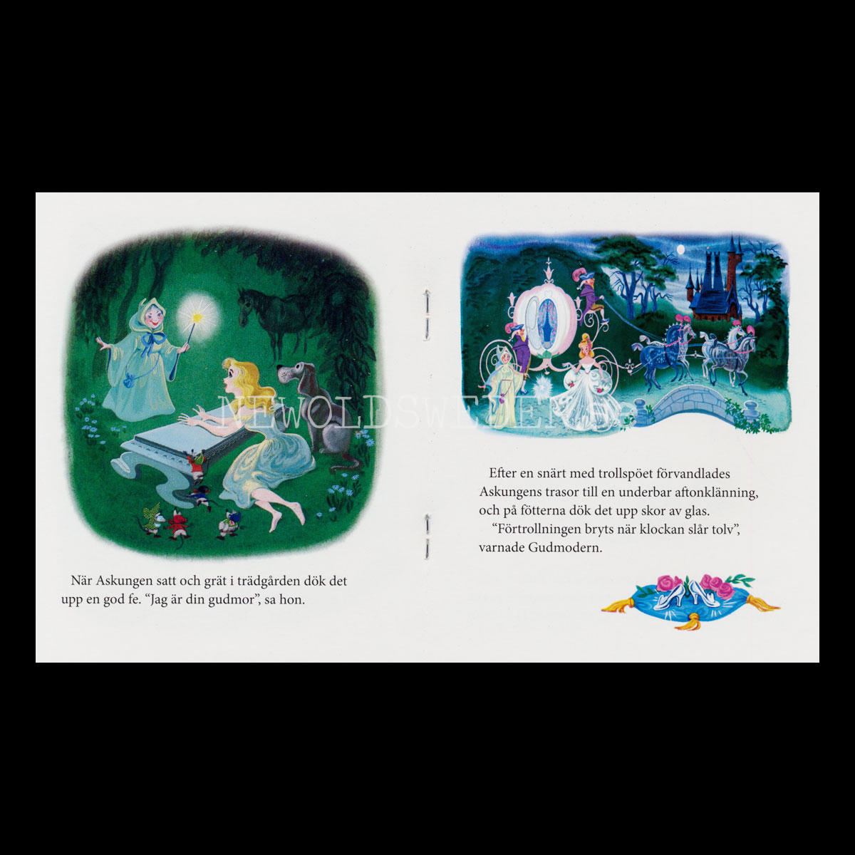 Askungen - DISNEY PRINSESSOR -DISNEY 100 YEARS OF WONDER - Miniböcker - MB262 - 2