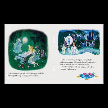 Askungen - DISNEY PRINSESSOR -DISNEY 100 YEARS OF WONDER - Miniböcker - MB262