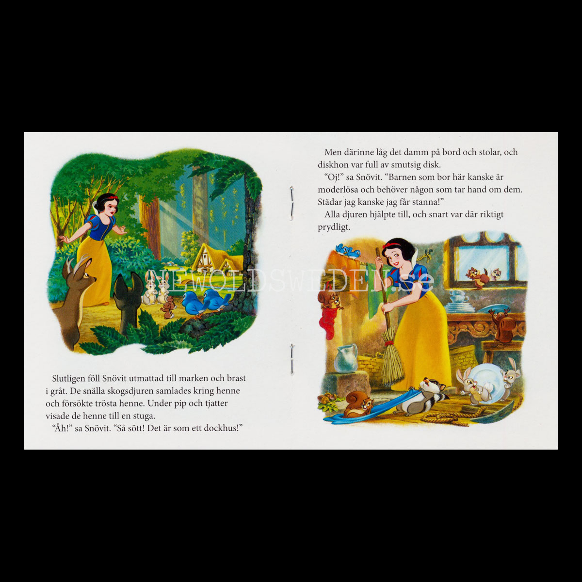 Snövit - DISNEY PRINSESSOR -DISNEY 100 YEARS OF WONDER - Miniböcker - MB262 - 2