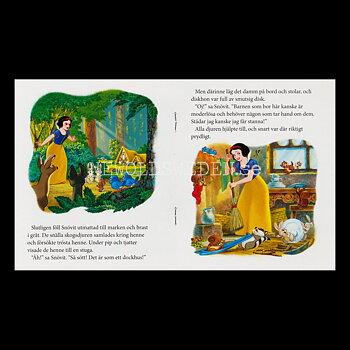 Snövit - DISNEY PRINSESSOR -DISNEY 100 YEARS OF WONDER - Miniböcker - MB262