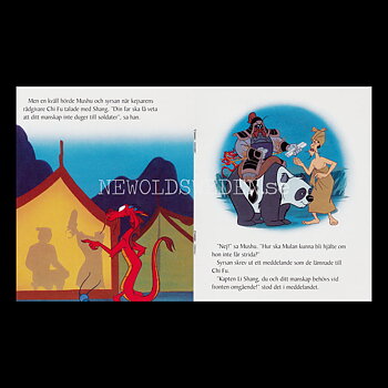 MULAN - DISNEY PRINSESSOR -DISNEY 100 YEARS OF WONDER - Miniböcker - MB263